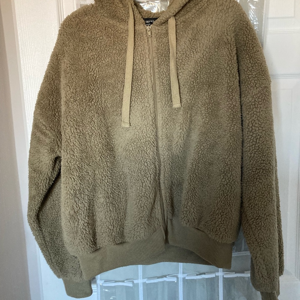 Fuzzy hoodie